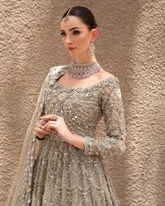 Vestido Formal de Trabajo para Mujer, Moderno, de Excelente Calidad, Último Modelo 2025-2026, Salwar Kameez de Algodón para Fiesta 01190 - Product Image 4