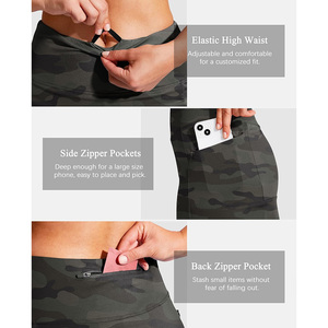 Short de golf respirant pour femmes avec matière extensible à impression personnalisée OEM, parfait pour les événements de marque et de fitness de vêtements de sport - Product Image 4