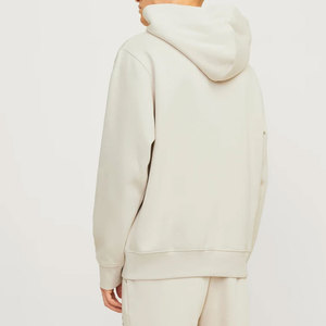 Sudadera con capucha de gran tamaño con logotipo personalizado para hombre, Sudadera con capucha 100% de algodón con hombros caídos, Sudadera con capucha de peso pesado de invierno, calidad impresa informal - Product Image 2