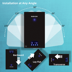 Chauffe-eau électrique instantané intelligent à économie d'énergie de nouvelle conception pour hôtel, maison, garage, douche - Product Image 4