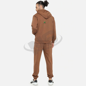 Conjunto Deportivo Personalizado al por Mayor con Logotipo para Hombre, Sudadera con Capucha de Corte Regular Informal, Pantalones Deportivos, Ropa de Entrenamiento Cómoda y Transpirable - Product Image 5