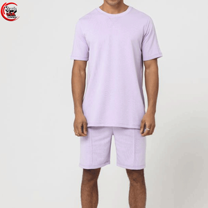 <b>Men's</b> Active Relax <b>Shorts</b> Quick-Drying 100% Cotton Lightweight and Breathable Solid Pattern for Sports and Gym - Product Image 5