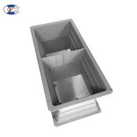 Évent de fondation en plastique HF Évent de fondation gris Évent extensible 6 "-8"