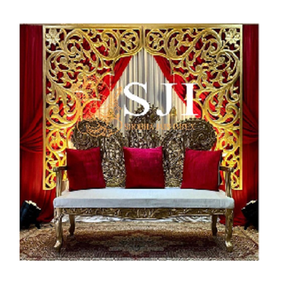 Small Wooden Kundan Hanging <b>Frame</b> for <b>Wedding</b> Decorations - Product Image 6