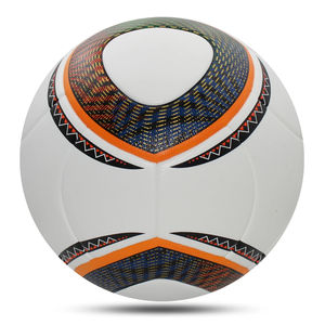 Balón de fútbol Sialkot de alta calidad de PVC negro, tamaño 5, entrenamiento diario profesional al aire libre para adultos, niños, cartón de partido oficial bajo - Product Image 4