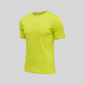 Camiseta de manga corta personalizada Shitrts, ropa deportiva activa con cuello redondo ajustada para gimnasio - Product Image 3