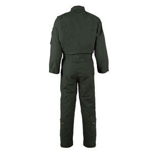 ชุดนักบินกันไฟคุณภาพสูงสีเขียวขายส่ง พร้อมออกแบบชุดนักบินตามสั่งสำหรับผู้ชาย - Product Image 4