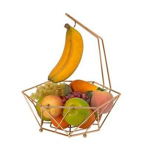 Cesta de fruta de metal de diseño creativo, cesta de hierro decorativa al por mayor, cesta de fruta con estilo clásico, novedad - Product Image 4