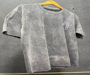 เสื้อยืดผ้าซักแบบกรดสำหรับผู้ชายผ้าฝ้าย/โพลีเอสเตอร์เสื้อคอกลม/คอลูกเรือแบบปกติระบายอากาศได้ดีเป็นมิตรกับสิ่งแวดล้อม - Product Image 4