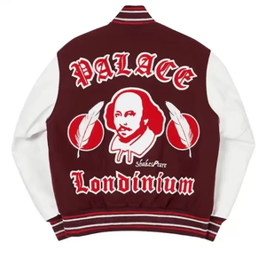 Chaqueta de béisbol Letterman ropa de invierno para mujer 2025 recortada Cyber Streetwear chaqueta de bombardero de carreras abrigo de otoño personalizado - Product Image 4