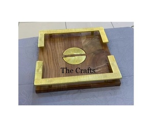 Plateau de service à chocolat en acier inoxydable pour fêtes et événements Plateau de service à dessert à prix compétitifs - Product Image 6