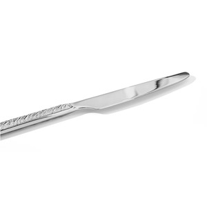Juego de cubiertos de acero inoxidable brillante de alta calidad, elegante y perfecto para cenas de lujo, cocinas y restaurantes. - Product Image 6