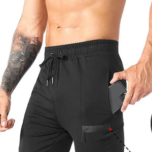 2025 fabrication personnalisée vêtements pour hommes de haute qualité pantalons de survêtement en toile légère Streetwear Joggers pantalons - Product Image 6