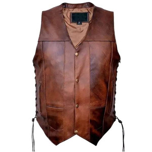 Super Rider Gilet Haute Qualité Imperméable Toile En Cuir Moto Gilet Nouveau Plus La Taille Automne Biker Prix De Gros - Product Image 1