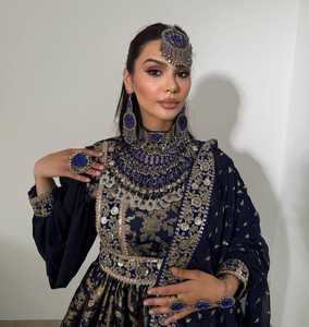 Vestidos vintage afganos informales de talla grande para mujer a bajo precio y MOQ bajo vestido de talla grande para mujer hecho a medida POR AM IMPEX - Product Image 3