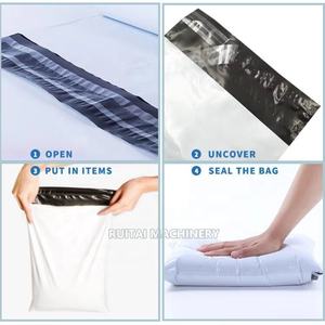 ### Translation to Spanish:  Máquina automática profesional para la fabricación de bolsas de mensajería y polietileno - Product Image 5