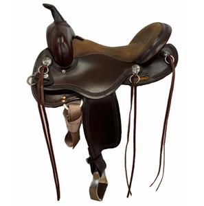 Selle de pull brillante occidentale de haute qualité meilleure vente de produits en cuir d'équitation en gros meilleur design de produits en cuir - Product Image 2