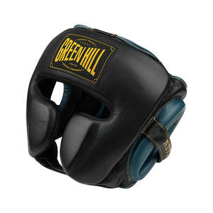 Casco de Boxeo AZTEC Negro/Azul, Equipo y Protección - Product Image 1