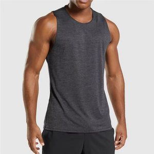 เสื้อแขนกุดผ้าฝ้าย100% สำหรับใส่เล่นกีฬาเสื้อกล้ามผู้ชายเสื้อออกกำลังกายระบายอากาศได้ดี - Product Image 1