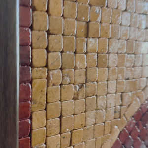 งานศิลปะโมเสกแอฟริกันตกแต่งผนัง ด้วยดีไซน์แปลกใหม่ งานฝีมือโมเสกแอฟริกันสำหรับตกแต่งภายในบ้านที่ไม่เหมือนใคร - Product Image 4