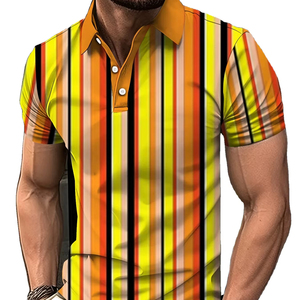 Camiseta informal para hombre, manga corta, transpirable, respetuosa con la piel, alta calidad, respetuosa con el medio ambiente, logotipo frontal Anti-UV - Product Image 5