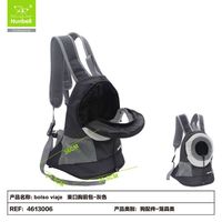 Mochila Transpirable Semicircular de Oxford para Mascotas con Cremallera, Ideal para Viajes al Aire Libre, Venta al por Mayor Directa de Fabricante