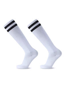 Chaussettes de compression pour hommes, chaussettes de sport, de course, de football, de basket-ball, de cyclisme, pour varices, diabète, circulation sanguine - Product Image 5