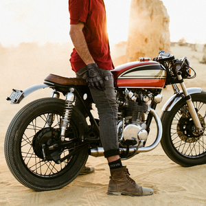 Guantes de moto de carreras unisex de alto rendimiento con protector de nudillos a prueba de golpes, transpirables, para uso deportivo al aire libre - Product Image 6