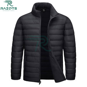 Chaqueta acolchada de alta calidad Razorts, chaqueta aislante en color negro, chaqueta acolchada para hombres y mujeres - Product Image 1