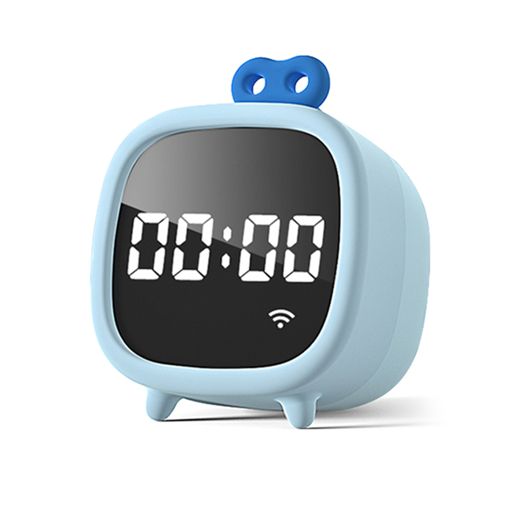Умные настольные часы Tenwin 7530 с ИИ-настройкой времени для детей, Автоматический будильник
