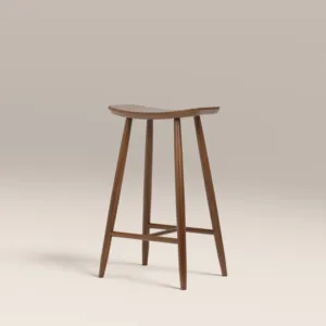 TABURETE DE COCINA DE MADERA HATTON DE 65 CM, COLOR NUEZ SINTERIOR - Product Image 6
