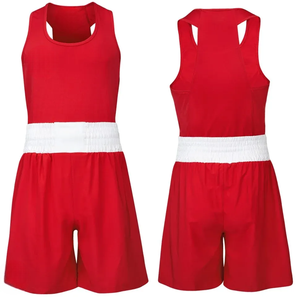 Uniforme de Boxeo Transpirable Ligero de Secado Rápido con Impresión Digital, 100% Poliéster, Unisex para Adultos - Product Image 6