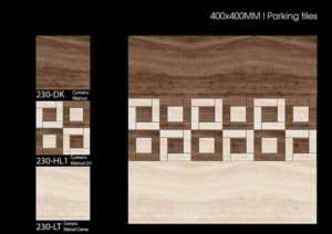 Baldosas Modernas para Estacionamiento Exterior 40X40CM 400X400MM 16X16 Pulgadas, Acabado Mate, Suelo Cerámico con Base Estructural Resistente - Product Image 4