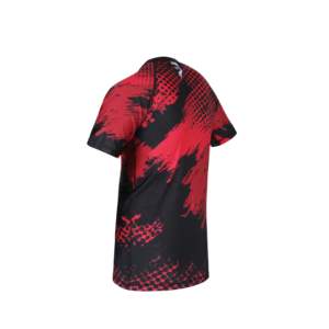 Maillot de compression sublimé Green Hill MMA (MRG-10502) pour garçons, manches courtes, en nylon et élasthanne, vert uni - Product Image 2