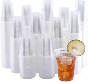 Terlaris Cangkir Minuman Gelas Minum Plastik Sekali Pakai Thermoforming 7 OZ