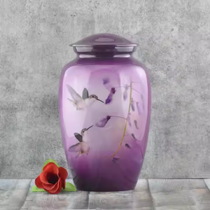 Urna de cremación de Metal de moda grabada a mano Cruz Católica Cristiana Decoración funeraria de Metal Urna de suministro de entierro a precio asequible - Product Image 2