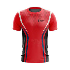Vente en gros Personnalisé T-shirt sportif respirant pour hommes Vêtements de sport à sublimation de couleur - Product Image 1