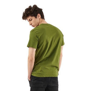 Camiseta Extra Grande Premium para Hombre, 200 GSM, Algodón Suave y Transpirable, Uso Diario Informal, Cuello Redondo, Logotipo Frontal Personalizado, OEM, Marca Privada - Product Image 4