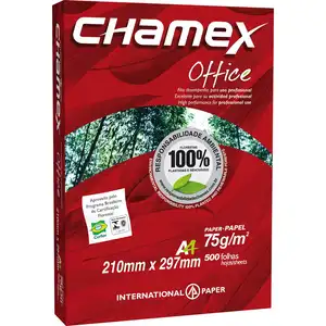 공장 상자 A4 사무실 복사 용지 Chamex 75, 80 GSM/다목적 Chamex A4 용지
