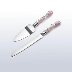 ชุดเสิร์ฟชีสเค้กโลหะพรีเมียมพร้อมดีไซน์หรูหราสำหรับงานแต่งงานและงานเลี้ยงสังสรรค์ในครอบครัวตามเทศกาล - Product Image 3