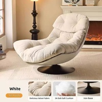 Sillón de Salón de Alta Calidad, Moderno, Giratorio 360 Grados, para el Hogar