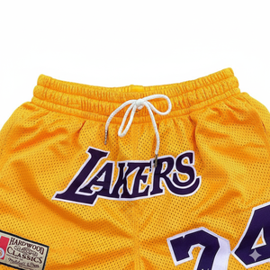 Short de basket-ball décontracté respirant de haute qualité, broderie, polyester, double couche, pour homme et femme, adapté et confortable - Product Image 4