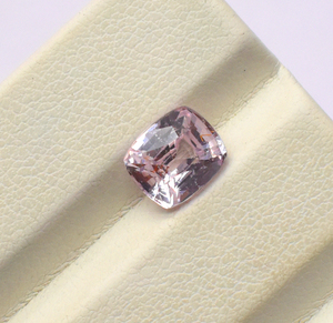 Cojín de zafiro de melocotón lavanda, zafiro de 7.5X6.5X5mm de Sri Lanka, zafiro de 2,25 CT, zafiro de melocotón, piedra natal de septiembre - Product Image 5