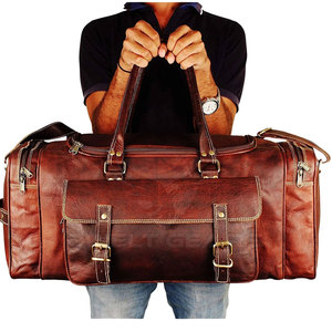 Hot Selling Premium Leather Duffel Bag Best Quality Leather Duffle Bags - Product Image 6