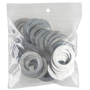 Custom Printed Transparent Zip Lock Slider Bag Reusable Frosted Poly Slider for Clothing Plastic - Product Image 5