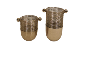 Juego de 2 cuencos de Metal con diseño de alambre para servir dulces y Chocolate, plato de alta calidad para servir frutas, nueces - Product Image 6