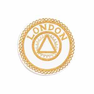 Haute qualité maçonnique Senior London Grand chapitre grade tablier Badge francs-maçons Regalia tablier Badges - Product Image 3