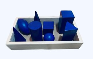 Ensemble géométrique en bois, aides pédagogiques en physique, jaune poli, multicolore, extra large, jouets éducatifs, approvisionnement direct d'usine - Product Image 2