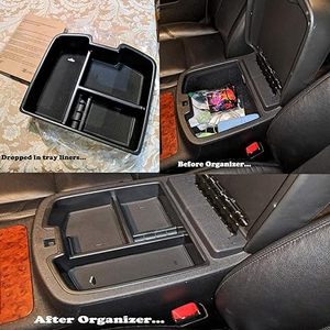 Consola central <span class=keywords><strong>de</strong></span> piso delantero <span class=keywords><strong>de</strong></span> camiones para Chevrolet Avalanche Tahoe Silverado Suburban 2007 2014 Sierra Pickup Truck Yukon 1500-2500 - Product Image 5