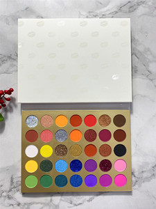 พาเลทอายแชโดว์แบบวีแกนปรับแต่งเฉดสีแวววาวแบบแมทท์ติดฉลากได้ตามต้องการ - Product Image 5